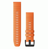 QuickFit® 22 Watch Bands Ember Orange Silicone- 010-12863-01 - Garmin